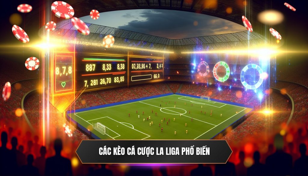 Các kèo cá cược la liga phổ biến